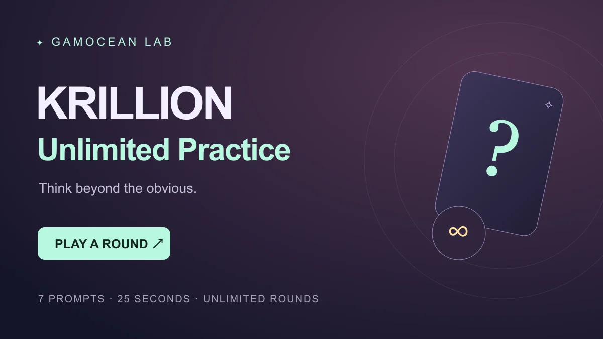 Krillion Unlimited Practice
